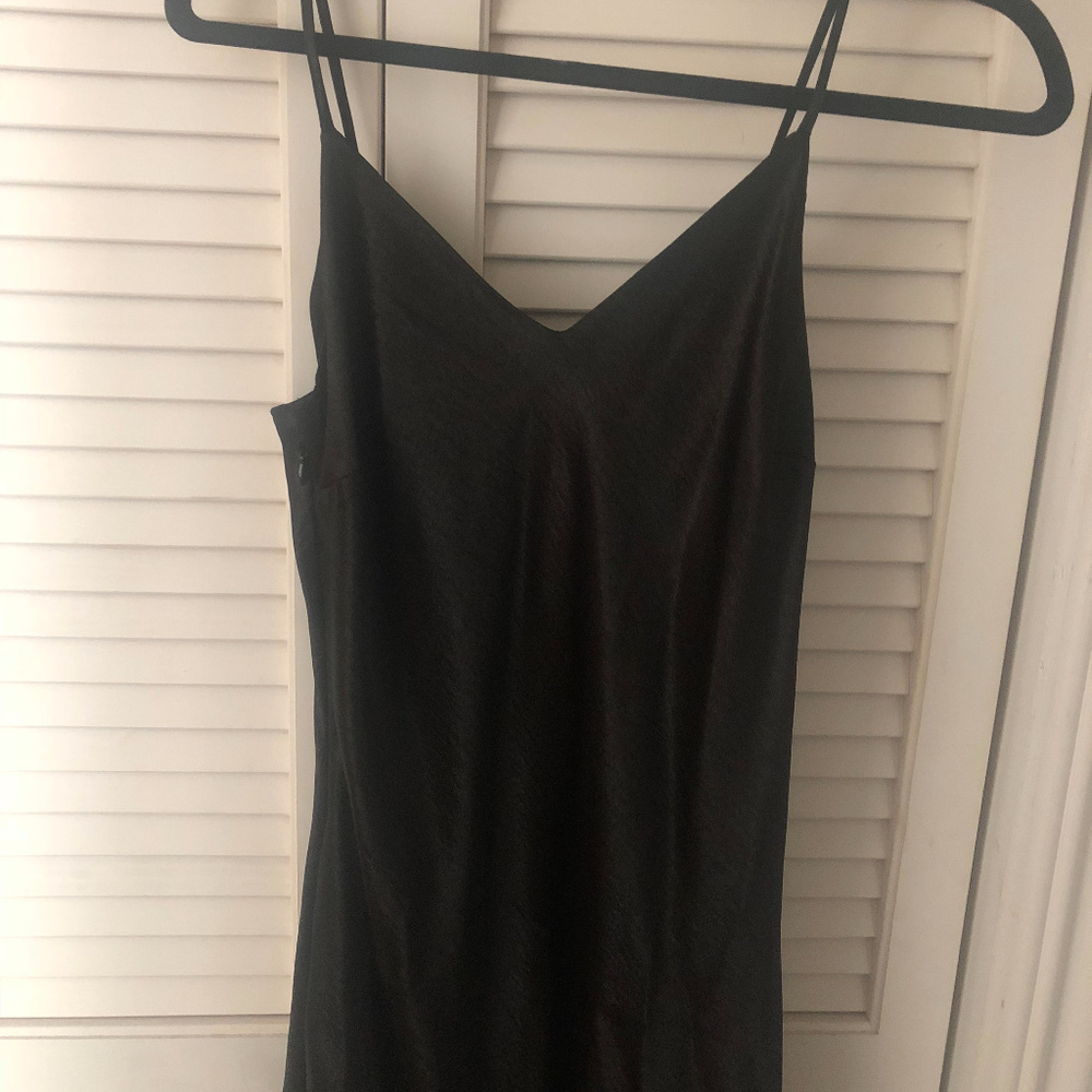 Vince Camuto Hammered Satin Maxi Dress